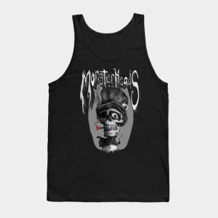 Scull with Top Hat Tank Top